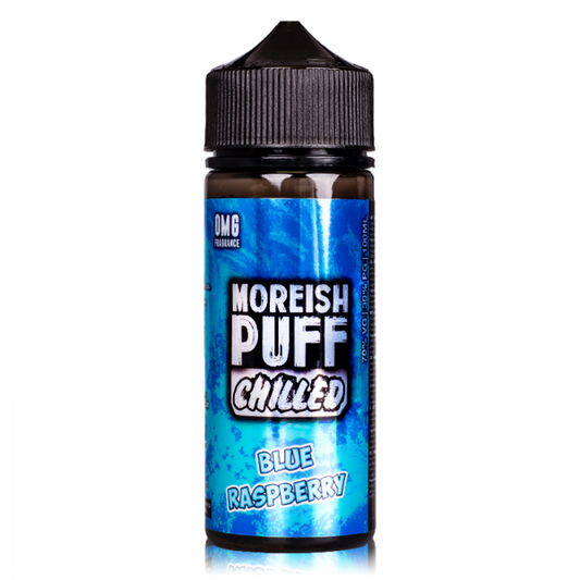 Blue Raspberry By Moreish Puff Chilled 100ml Shortfill